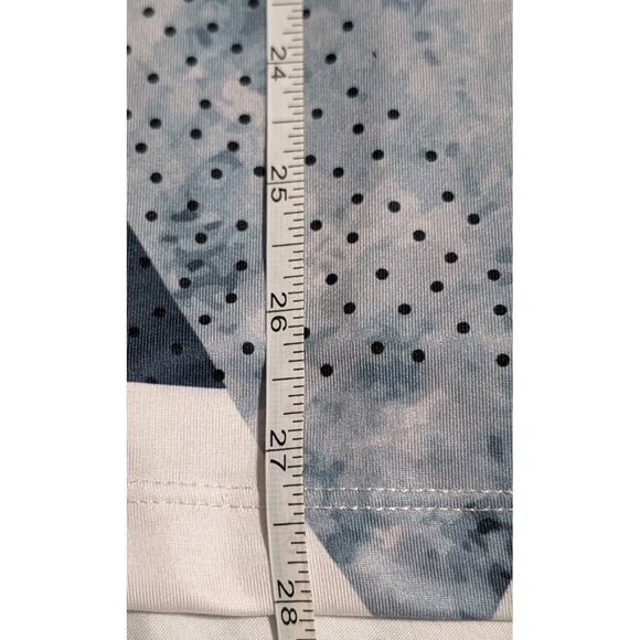 Yatta Golf XL Pink Gray Geometric Triangle Polo Performance Shirt VGC - Picture 6 of 9